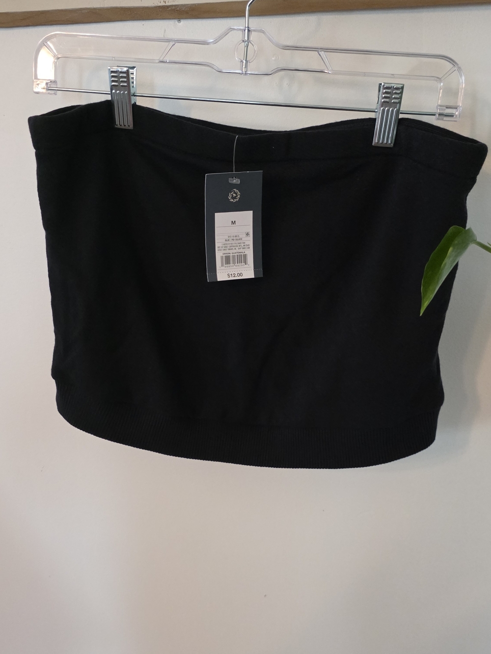Universal Thread Navy Strapless Knit Crop Top